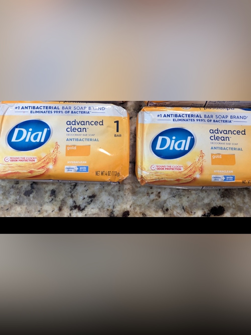 Dial Gold Antibacterial Deodorant 2 Soap 4oz. Bars